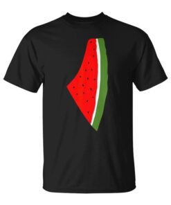Palestine Flag Watermelon No Peace Palestine Map Flag T-Shirt Unisex T-Shirt