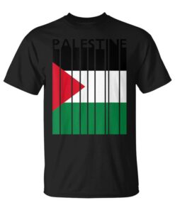 Palestine Flagintage Design Palestinian Gift Unisex T-Shirt