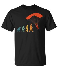 Paratroopers Evolution Retro Parachute Classic Evolution Unisex T-Shirt