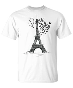 Parisacation French Souvenir I Love Paris Eiffel Unisex T-Shirt