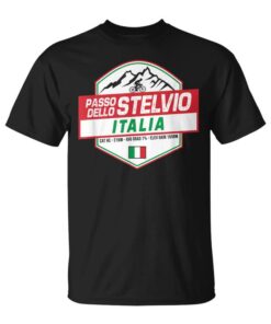 Passo Dello Stelvio Cyclist Lombardy Italy Cyclingaccounts Unisex T-Shirt