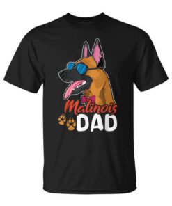Pet Dog Lover Owner Belgian Malinois Dad Malinois Unisex T-Shirt