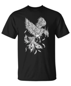 Phoenix Rising Mythical Creature Rising From The Unisex T-Shirt
