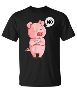Pig No Piggy Kids Boys Girls Unisex T-Shirt