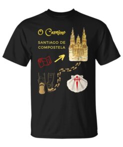 Pilgrim's Steps Or Camino Santiago de Compostela Unisex T-Shirt