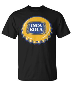 Polo Inca Kola Yellow Blue Soft Drink Soda Logo Peru Unisex T-Shirt