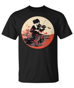Pretty Japanese Girl In Kimono Paraiolinistas Y Lovers Deliolín Unisex T-Shirt