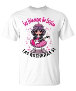 Princesses Don't Exist Rockers Yes Girl Guitarist Unisex T-Shirt