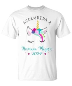 Promoted To Big Sister 2024 Unicorn Unisex T-Shirt
