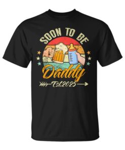 Pronto To Be Daddy 2025 Papi Por Primeraez 2025 Retro New Dad Unisex T-Shirt