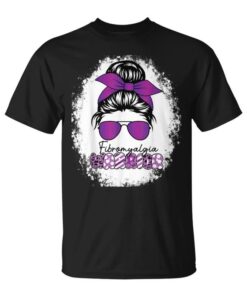 Purple Fibromyalgia Awareness Fibro Warrior Fibrosis Unisex T-Shirt