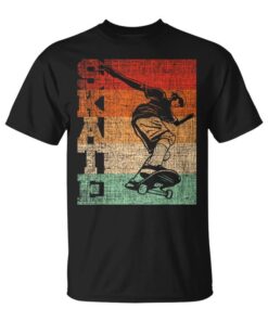 Retro Skateboard Skate Skateboarder Skater Unisex T-Shirt
