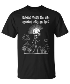 Rocking Site Of Life I Skull & Stick Figure I Punk Rock Unisex T-Shirt