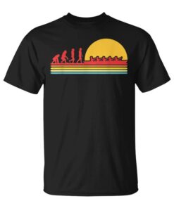 Rowing Retro Evolution Rowing Rowing Canoeing Kayak Unisex T-Shirt