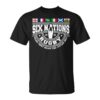 Rugby 6 Nations England France Wales Scotland Italy Ireland Unisex T-Shirt