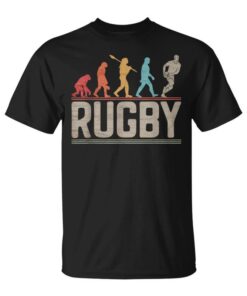Rugby Evolution For Men Rugby Players And Fans Unisex T-Shirt