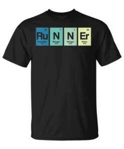 Runner's Periodic Table Funy Marathon Runners Gift Unisex T-Shirt