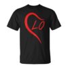 Sanalentín Couples Design For Him And His Half Heart 1 Unisex T-Shirt