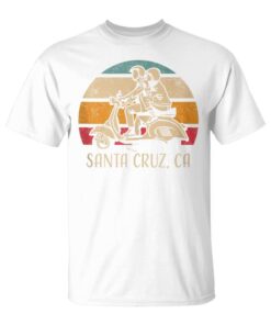 Santa Cruz California Usaintage Scooter Retro Design Sleeveless Unisex T-Shirt