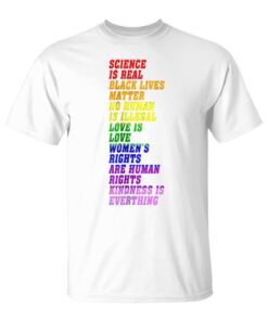 Science In Trouble Real Black People Matter Lgbtq Pride Tank Top Unisex T-Shirt