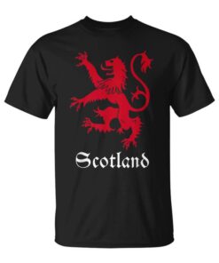Scotland Lion Rampant Scotland Coat of Arms Gift Emblem Unisex T-Shirt