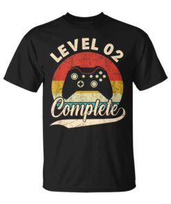 Second Wedding Anniversary For Husband Wife Level 2 Full Unisex T-Shirt