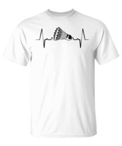 Serve With A Deolante Racket For Badminton Player Unisex T-Shirt