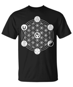 Seven Hermetic Principles Of The Flower Of Laida By Kybalion Unisex T-Shirt