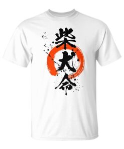 Shiba Inu Life Brush Lettering Japanese Style Unisex T-Shirt