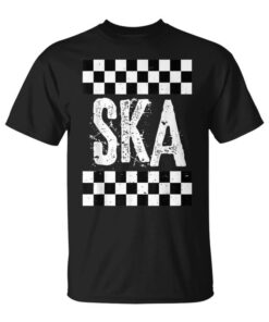 Ska Music T For Life Reggae Checkerboard Image Gift Unisex T-Shirt