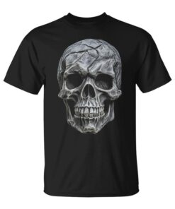 Skull Illustration Art Graphic Motif Skull Unisex T-Shirt