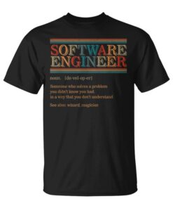 Software Engineer Definition Computer Science Graduate Gift Unisex T-Shirt