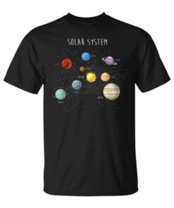 Solar System And Planets Astrology Astronomy Unisex T-Shirt