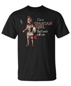 Sparta Warrior I'm A Spartan Girl Unisex T-Shirt
