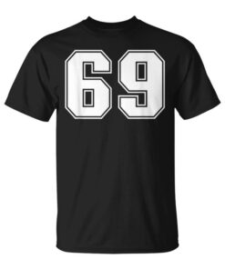 Sports Number 69 With Lucky Number Unisex T-Shirt