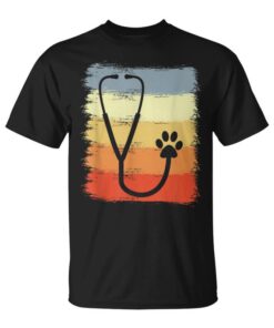 Stethoscope Drawing Medicaleterinaryteterinary Unisex T-Shirt