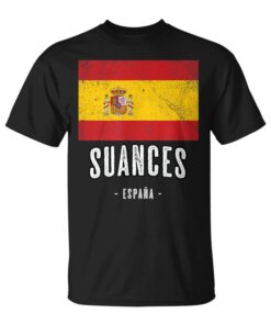 Suances Spain Souvenir City Flag Unisex T-Shirt