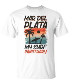 Surfing Near Mar Del Plata Unisex T-Shirt