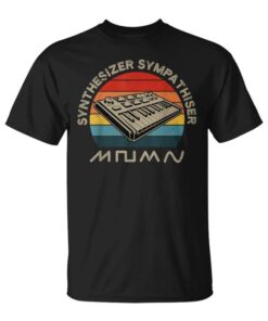 Synthesizer Synthwave Modular Synthesizer Unisex T-Shirt