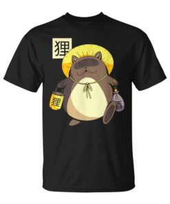 Tanuki Yokai Japanese Cute Raccoon Dog Unisex T-Shirt