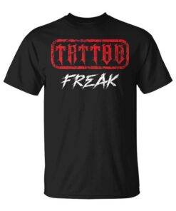 Tattoo Freak Tattoo Studio Tattooed Inked Sleeveless Unisex T-Shirt