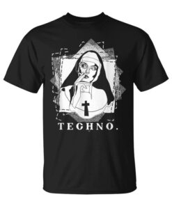 Techno Raver Design Techno Nun Raver Unisex T-Shirt