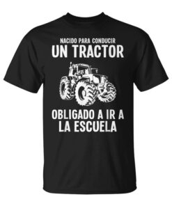 Tractor Driver Farmer Boys Born To Drive A Tractor Unisex T-Shirt