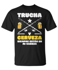 Trout Fishing Fisherman Mugs Beer Rod Fishing Trout Unisex T-Shirt