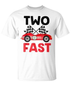 Two Fast Birthday 2 Fast 2 Curious Decorations 2Nd Unisex T-Shirt