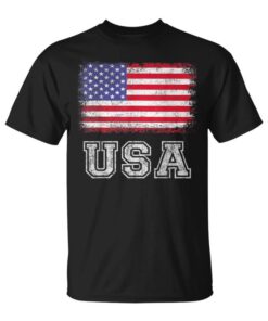 USA Patriotic Flag 4th Of July America Unisex T-Shirt