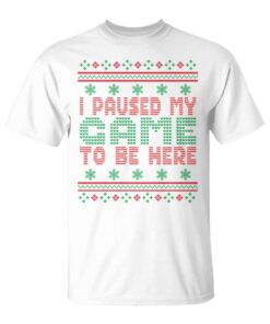 Ugly Xmas Sweater Gamer Gaming Gamers Christmas Long Sleeve Unisex T-Shirt