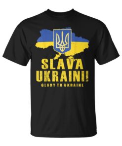 Ukraine Slava Ukraine Tryzub Ukraine Flag Glory To Ukraine Unisex T-Shirt