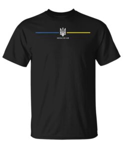 Ukrainian Flag Tryzub Ukraine Zelenskytrident Military Unisex T-Shirt