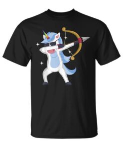 Unicorn Archery Girl Archer Unisex T-Shirt
